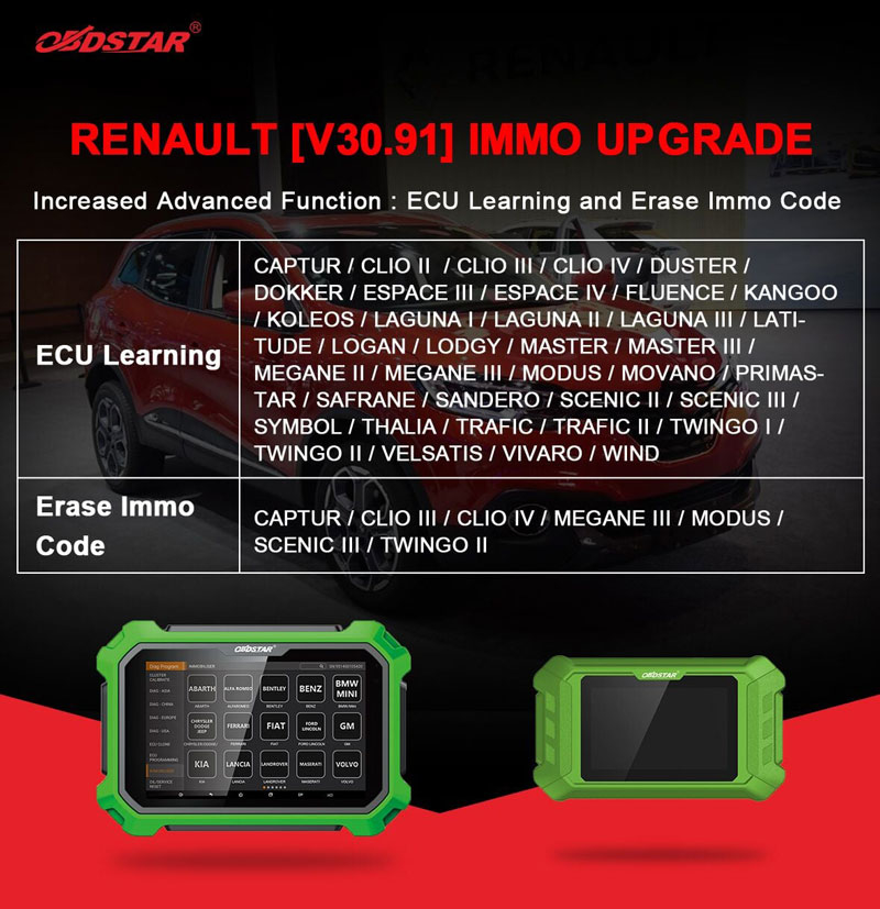 [US/UK/EU Ship] OBDSTAR X300 DP Plus X300 PAD2 C Package Full Version Get Free Renault Convertor and FCA 12+8 Adapter