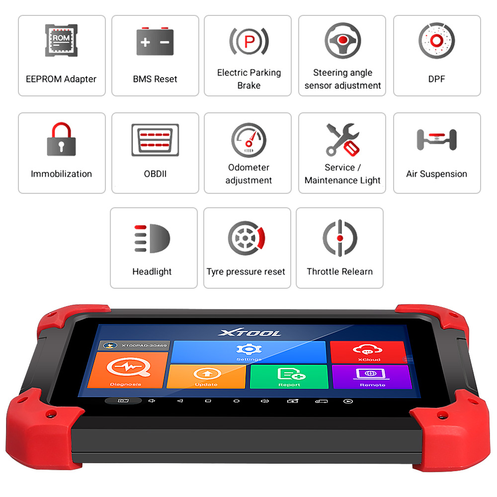 Xtool x100 pad functions