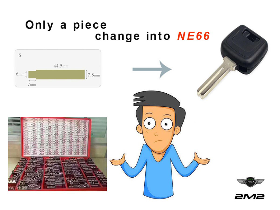 2M2 Magic Tank Automatic Car Key Cutting Machine