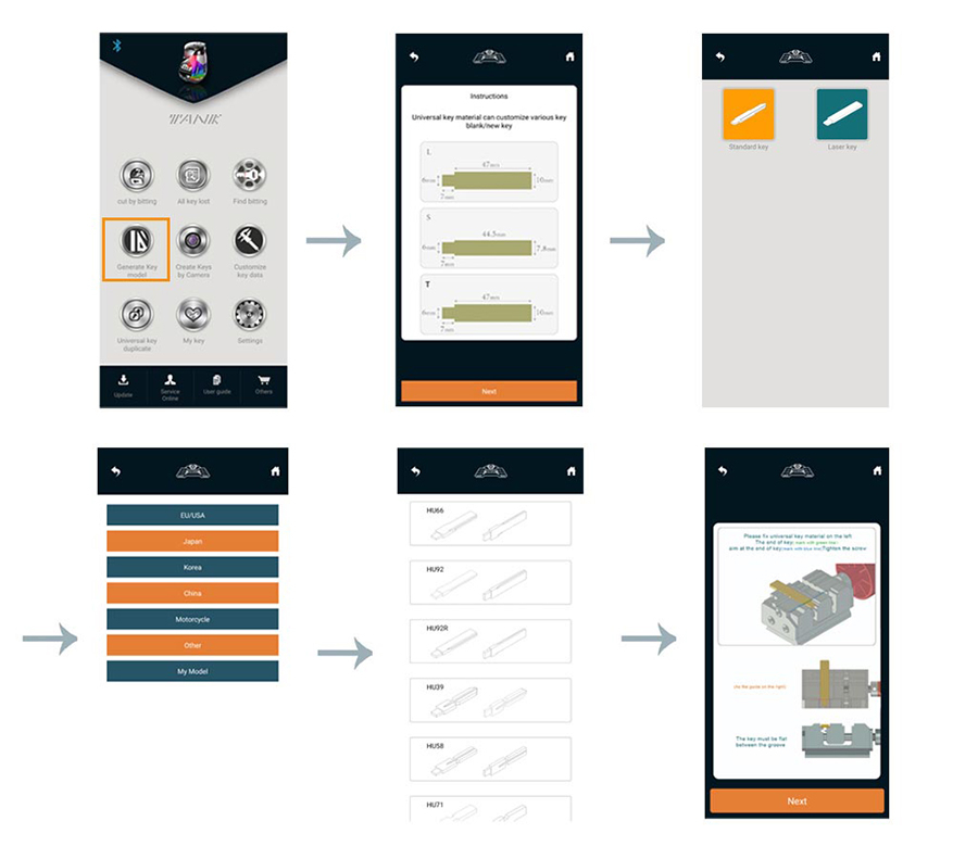 2M2 Magic Tank Automatic Car Key Cutting Machine
