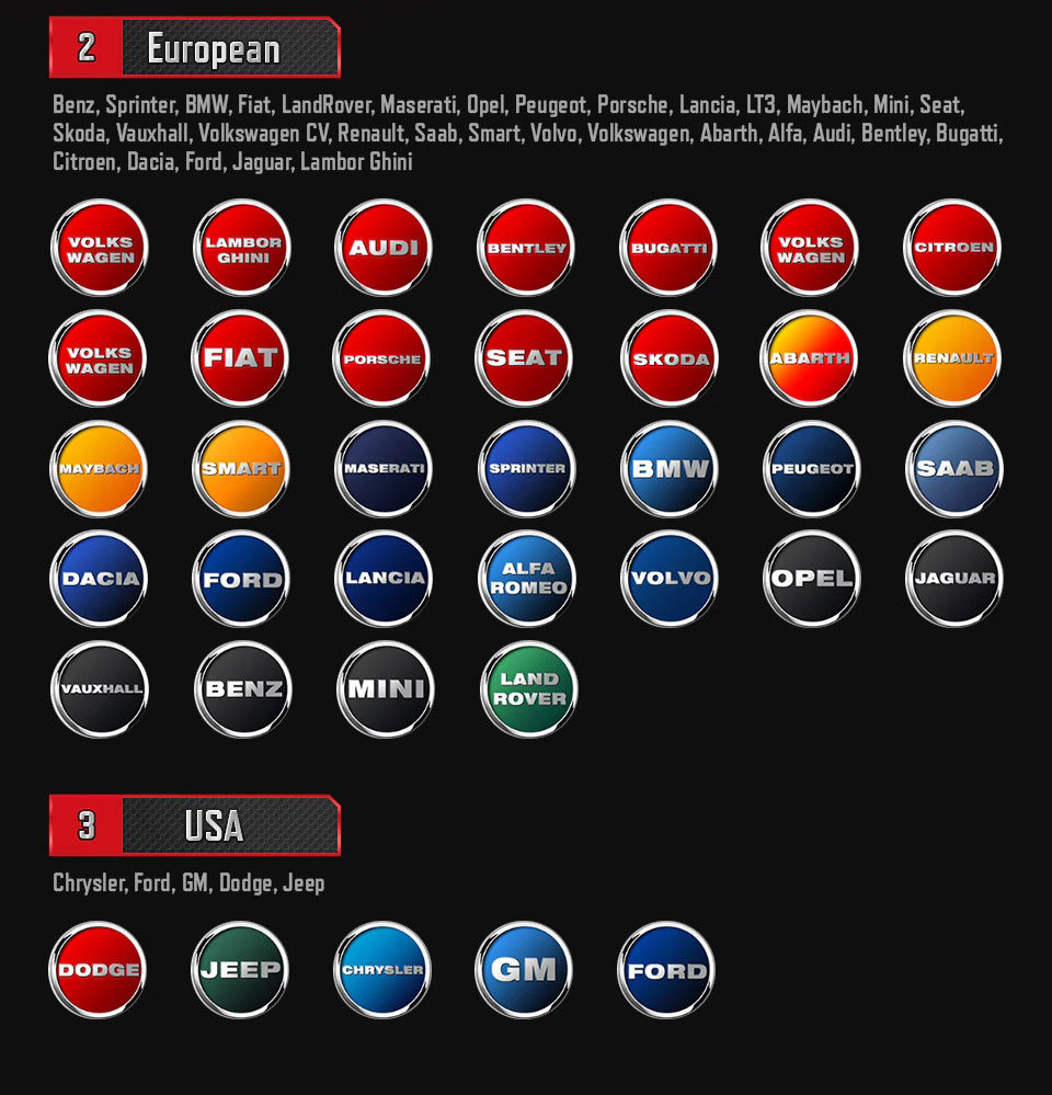 Autel MaxiCOM MK808 vehicle support
