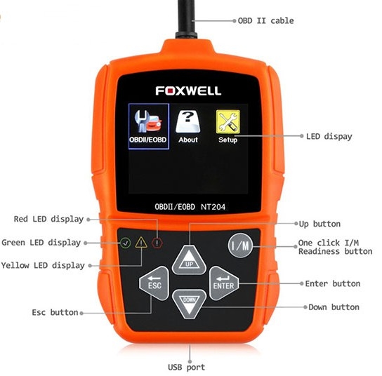 FOXWELL NT204 Coder Reader 1