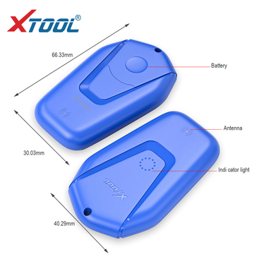 [EU Ship] XTOOL KS-1 Smart Key Emulator for Toyota Lexus All Keys Lost No Need Disassembly Work with X100 PAD2/PAD3