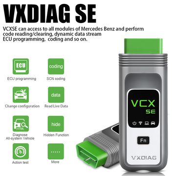 VXDIAG VCX SE for Benz V2021.6 Support Offline Coding and Doip Open Donet License for Free