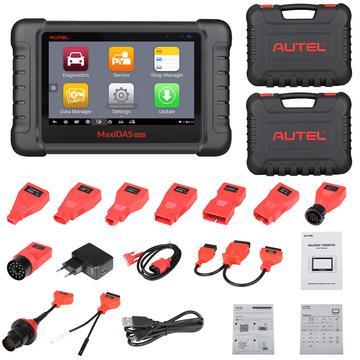 Original Autel MaxiDAS DS808K Tablet Diagnostic Tool Full Set Support Injector Coding &amp;amp; Key Coding