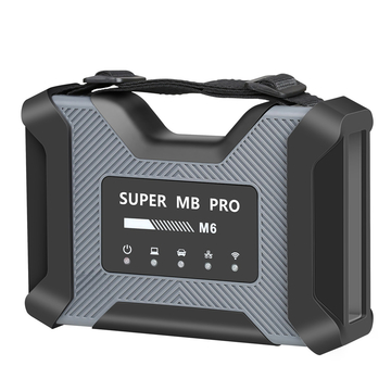 SUPER MB PRO M6 Wireless Star Diagnosis Tool with Multiplexer + Lan Cable + Main Test Cable Free Shipping by DHL