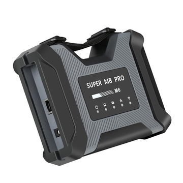 SUPER MB PRO M6 Wireless Star Diagnosis Tool with Multiplexer + Lan Cable + Main Test Cable Free Shipping by DHL